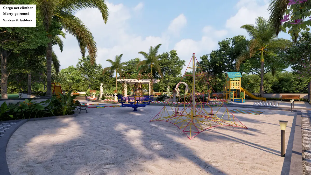Rope Climbing Pyramid and Cargo Net Climber